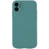 Чохол Silicone Case Full Camera Protective (AA) NO LOGO для Apple iPhone 12 (6.1"), Зелений / Pine green