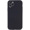 Чехол для iPhone 12 Pro Silicone Case Full Protective (Black)