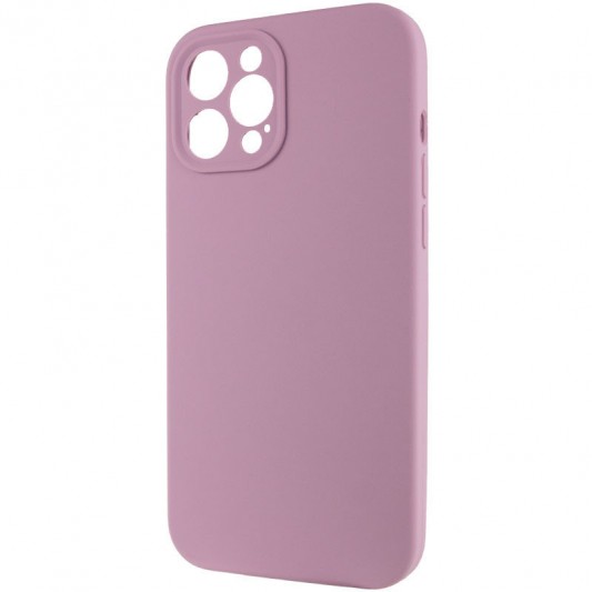 Чохол Silicone Case Full Camera Protective (AA) NO LOGO для Apple iPhone 12 Pro Max (6.7"), Ліловий / Lilac Pride - зображення 2 