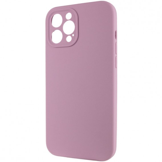 Чохол Silicone Case Full Camera Protective (AA) NO LOGO для Apple iPhone 12 Pro Max (6.7"), Ліловий / Lilac Pride