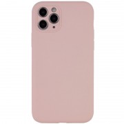 Чохол Silicone Case Full Camera Protective (AA) NO LOGO Apple iPhone 12 Pro Max (6.7"), Рожевий / Pink Sand