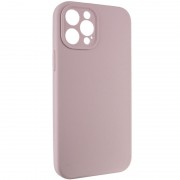Чохол Silicone Case Full Camera Protective (AA) NO LOGO для Apple iPhone 12 Pro Max (6.7"), Сірий / Lavender