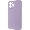 Чехол Silicone Case Full Camera Protective (AA) NO LOGO для Apple iPhone 12 Pro Max (6.7"), Сиреневый / Lilac
