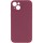Чехол Silicone Case Full Camera Protective (AA) NO LOGO для Apple iPhone 13 (6.1"), Бордовый / Plum
