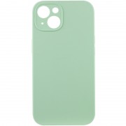 Чехол Silicone Case Full Camera Protective (AA) NO LOGO для Apple iPhone 13 (6.1"), Зеленый / Pistachio