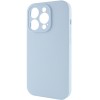 Чохол Silicone Case Full Camera Protective (AA) NO LOGO для Apple iPhone 13 Pro (6.1"), Синій / Sweet Blue