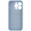 Чохол Silicone Case Full Camera Protective (AA) NO LOGO для Apple iPhone 13 Pro (6.1"), Синій / Sweet Blue
