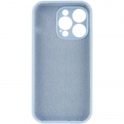 Чохол Silicone Case Full Camera Protective (AA) NO LOGO для Apple iPhone 13 Pro (6.1"), Синій / Sweet Blue