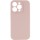 Чехол Silicone Case Full Camera Protective (AA) NO LOGO для Apple iPhone 13 Pro (6.1"), Розовый / Pink Sand