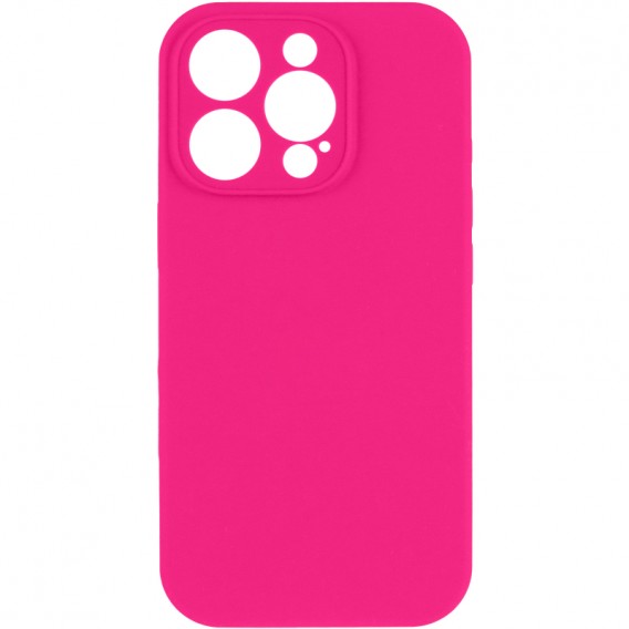 Чохол для iPhone 13 Pro Max Silicone Case Full Protective (Barbie pink)
