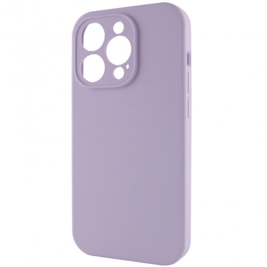 Чохол Silicone Case Full Camera Protective (AA) NO LOGO для Apple iPhone 13 Pro Max (6.7"), Бузковий / Lilac - зображення 2 