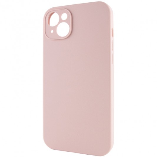 Чехол Silicone Case Full Camera Protective (AA) NO LOGO для Apple iPhone 14 (6.1"), Розовый / Pink Sand - изображение 2