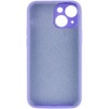 Чехол Silicone Case Full Camera Protective (AA) NO LOGO для Apple iPhone 14 (6.1"), Сиреневый / Dasheen