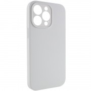 Чохол Silicone Case Full Camera Protective (AA) NO LOGO для Apple iPhone 14 Pro (6.1"), Білий / White