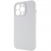 Чохол Silicone Case Full Camera Protective (AA) NO LOGO для Apple iPhone 14 Pro (6.1"), Білий / White