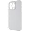 Чохол Silicone Case Full Camera Protective (AA) NO LOGO для Apple iPhone 14 Pro (6.1"), Білий / White