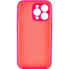 Чехол Silicone Case Full Camera Protective (AA) NO LOGO для Apple iPhone 14 Pro (6.1"), Розовый / Barbie pink