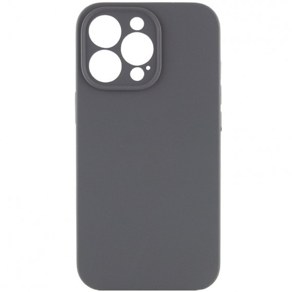 Чохол для iPhone 14 Pro Silicone Case Full Protective (Dark Gray)