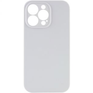 Чехол Silicone Case Full Camera Protective (AA) NO LOGO для Apple iPhone 14 Pro Max (6.7"), Белый / White