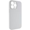 Чехол Silicone Case Full Camera Protective (AA) NO LOGO для Apple iPhone 14 Pro Max (6.7"), Белый / White