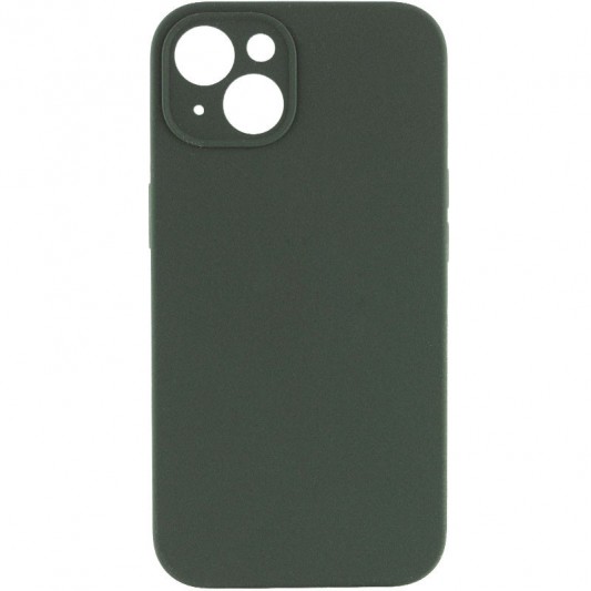 Чохол Silicone Case Full Camera Protective (AA) NO LOGO для Apple iPhone 15 (6.1"), Зелений / Cyprus Green