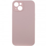 Чохол Silicone Case Full Camera Protective (AA) NO LOGO для Apple iPhone 15 (6.1"), Рожевий / Chalk Pink
