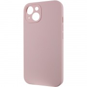 Чохол Silicone Case Full Camera Protective (AA) NO LOGO для Apple iPhone 15 (6.1"), Рожевий / Chalk Pink