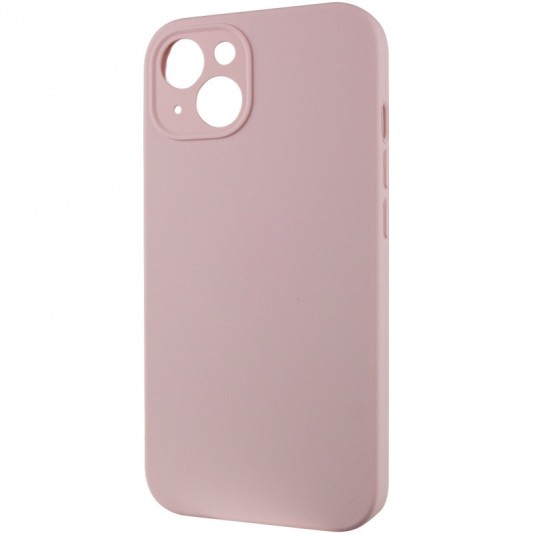 Чохол Silicone Case Full Camera Protective (AA) NO LOGO для Apple iPhone 15 (6.1"), Рожевий / Chalk Pink - зображення 2 