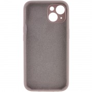 Чохол Silicone Case Full Camera Protective (AA) NO LOGO для Apple iPhone 15 (6.1"), Сірий / Lavender