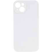 Чехол Silicone Case Full Camera Protective (AA) NO LOGO для Apple iPhone 15 Plus (6.7"), Белый / White