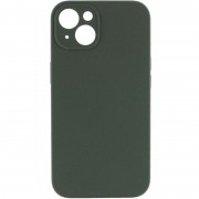Чехол Silicone Case Full Camera Protective (AA) NO LOGO для Apple iPhone 15 Plus (6.7"), Зеленый / Cyprus Green