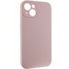 Чехол Silicone Case Full Camera Protective (AA) NO LOGO для Apple iPhone 15 Plus (6.7"), Розовый / Chalk Pink