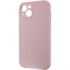 Чехол Silicone Case Full Camera Protective (AA) NO LOGO для Apple iPhone 15 Plus (6.7"), Розовый / Chalk Pink