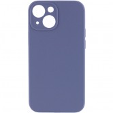 Чехол Silicone Case Full Camera Protective (AA) NO LOGO для Apple iPhone 15 Plus (6.7 дюйма) Серый / Lavender Gray Чехол Silicone Case Full Camera Protective (AA) NO LOGO для Apple iPhone 15 Plus (6.7 дюйма) Серый / Lavender Gray