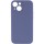 Чехол Silicone Case Full Camera Protective (AA) NO LOGO для Apple iPhone 15 Plus (6.7 дюйма) Серый / Lavender Gray