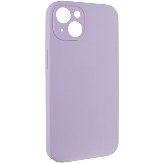 Чехол Silicone Case Full Camera Protective (AA) NO LOGO для Apple iPhone 15 Plus (6.7"), Сиреневый / Lilac