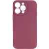 Чохол для iPhone 15 Pro Silicone Case Full Protective (Plum)
