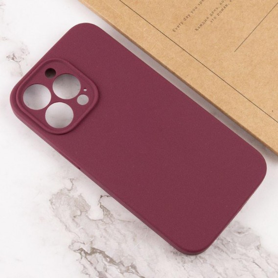 Чохол для iPhone 15 Pro Silicone Case Full Protective (Plum)