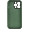 Чехол Silicone Case Full Camera Protective (AA) NO LOGO для Apple iPhone 15 Pro (6.1"), Зеленый / Cyprus Green