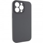Чохол Silicone Case Full Camera Protective (AA) NO LOGO для Apple iPhone 15 Pro (6.1"), Сірий / Dark Gray