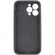 Чохол Silicone Case Full Camera Protective (AA) NO LOGO для Apple iPhone 15 Pro (6.1"), Сірий / Dark Gray