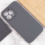 Чохол Silicone Case Full Camera Protective (AA) NO LOGO для Apple iPhone 15 Pro (6.1"), Сірий / Dark Gray