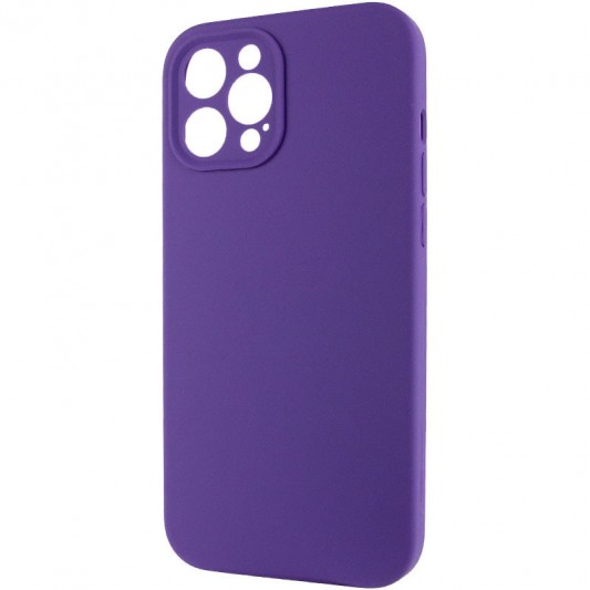 Чехол Silicone Case Full Camera Protective (AA) NO LOGO для Apple iPhone 15 Pro (6.1"), Фиолетовый / Amethyst - изображение 2