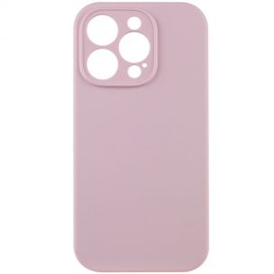 Чехол Silicone Case Full Camera Protective (AA) NO LOGO для Apple iPhone 15 Pro Max (6.7"), Розовый / Chalk Pink
