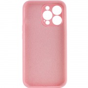Чехол Silicone Case Full Camera Protective (AA) NO LOGO для Apple iPhone 15 Pro Max (6.7"), Розовый / Light pink