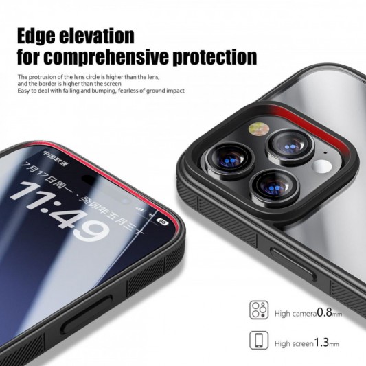 Чохол TPU+PC Pulse для Apple iPhone 14 Pro Max (6.7") Black - зображення 2 