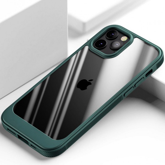 Чохол TPU+PC Pulse для Apple iPhone 14 Pro Max (6.7") Dark Olive - зображення 1 