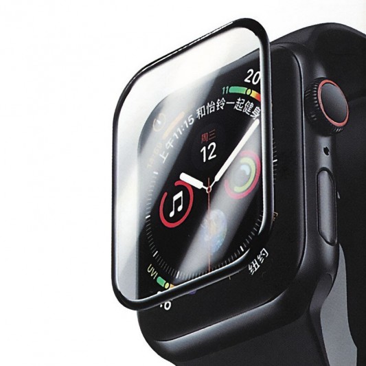 Полимерная 3D пленка Blueo High-Molecule для Apple Watch 44mm Черный - изображение 1