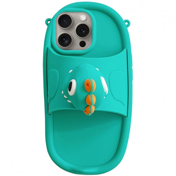 Силіконовий чохол Funny 3D для iPhone 12 Pro Max (6.7"), Baby dragon
