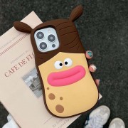 Силиконовый чехол Funny 3D для Apple iPhone 13 Pro Max (6.7"), He